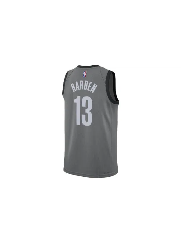 Майка Nike NBA Brooklyn Kevin Durant 20 Basketball Jersey 'Grey White' — изображение 2 из 4, серый