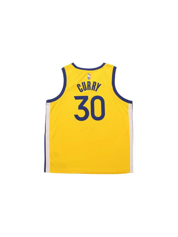 Майка Air Jordan NBA Stephen Curry Warriors Statement Edition 2020 Swingman Jersey Yellow — изображение 2 из 4, желтый