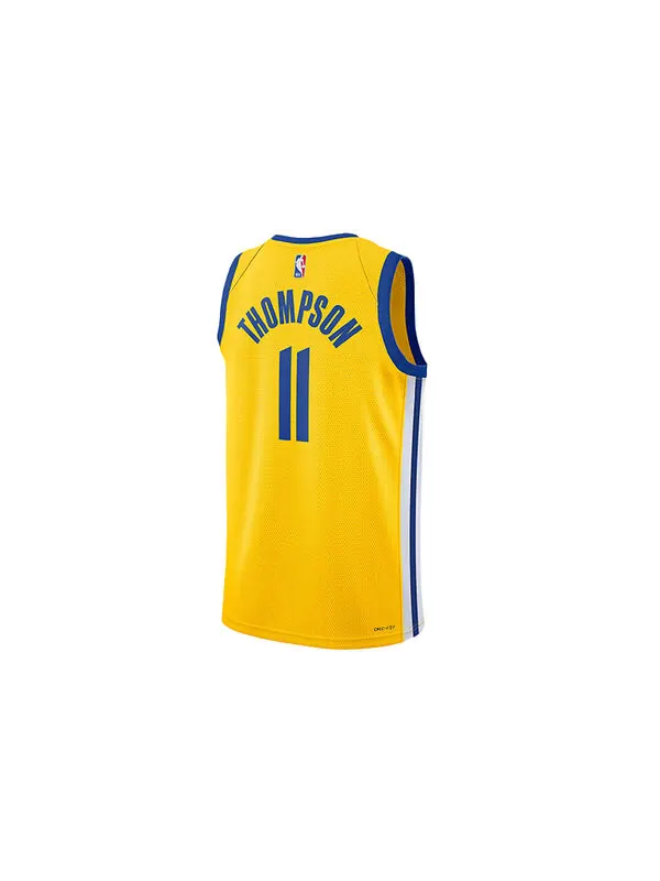 Майка Air Jordan x NBA Golden State Warrior 'Klay Thompson 11' — изображение 2 из 2, желтый/золотистый