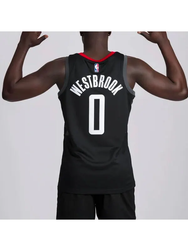 Майка Air Jordan NBA Basketball Sports Jersey SW Fan Edition 20-21 Season Rockets Version Westbrook — изображение 4 из 4