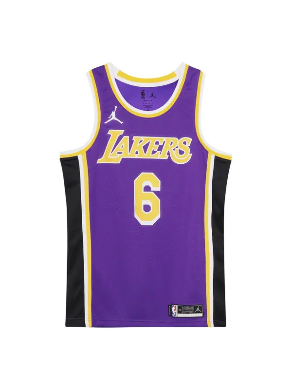Майка Men's Nike NBA Quick Dry Sports Basketball SW Fan Edition Version Los Angeles Lakers Lebron — изображение 1 из 4