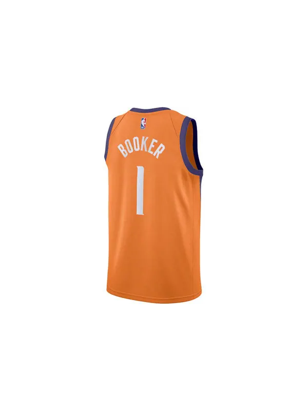 Майка Air Jordan x NBA Phoenix Suns Jerseys 'Devin Booker 1' — изображение 2 из 2, оранжевый