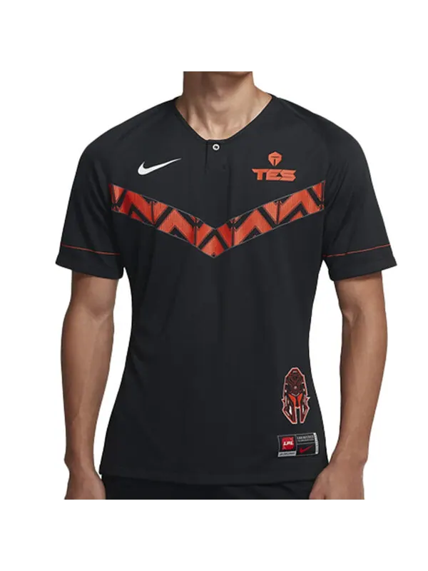 Футболка men's x lpltes tournament short sleeve black t-shirt Nike — изображение 3 из 4, черный
