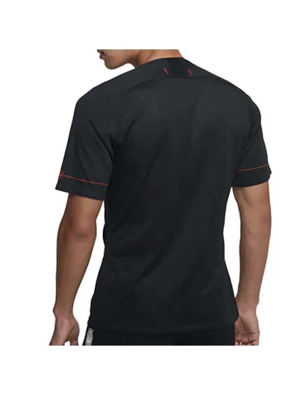 Футболка men's x lpltes tournament short sleeve black t-shirt Nike — изображение 4 из 4, черный