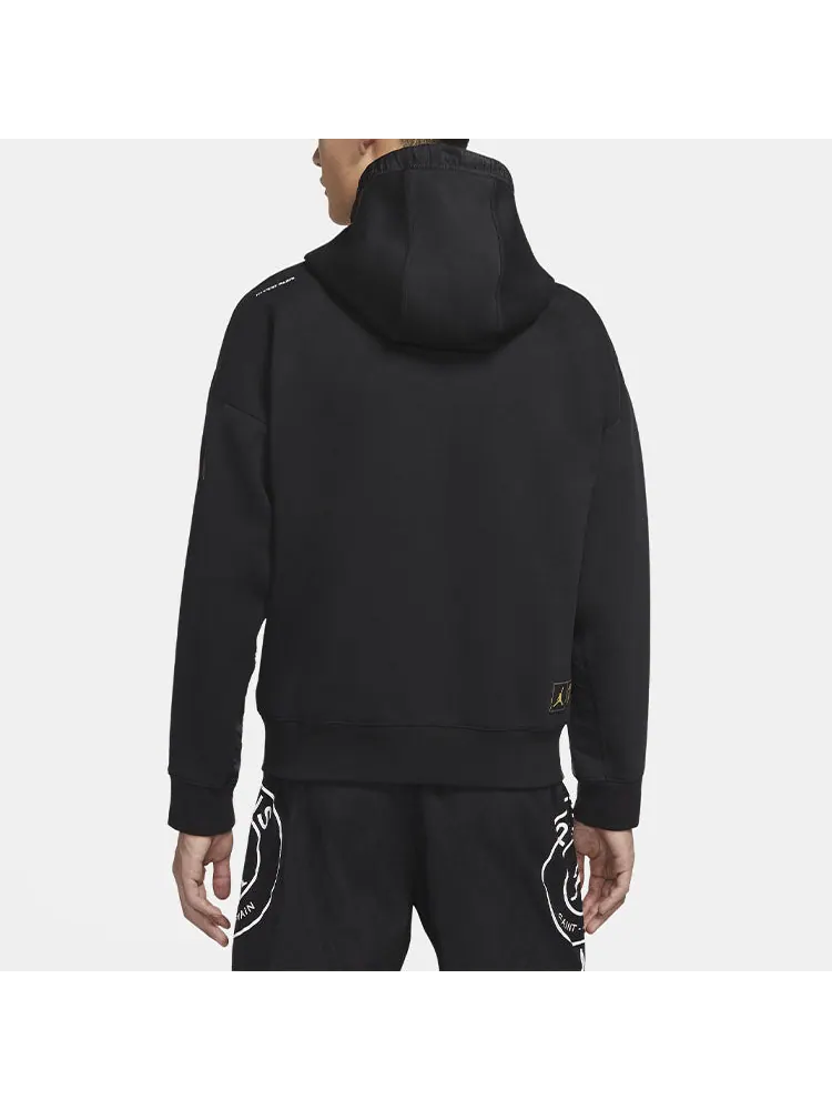 Куртка Air Jordan Paris Saint-Germain Cardigan Sports Knit Jacket Black — изображение 4 из 5, черный
