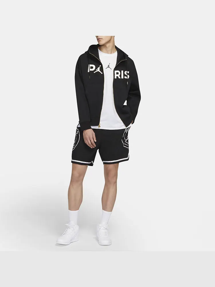 Куртка Air Jordan Paris Saint-Germain Cardigan Sports Knit Jacket Black — изображение 5 из 5, черный