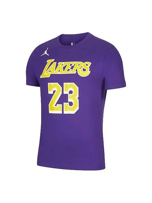 Футболка Air Jordan NBA Statement Edition Los Angeles Lakers LeBron James No. 23 Basketball Sports — изображение 1 из 4