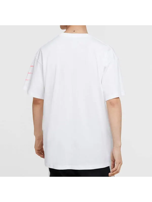 Футболка sportswear retro pattern printing white Nike — изображение 2 из 4, белый