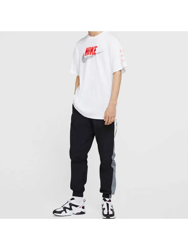 Футболка sportswear retro pattern printing white Nike — изображение 4 из 4, белый