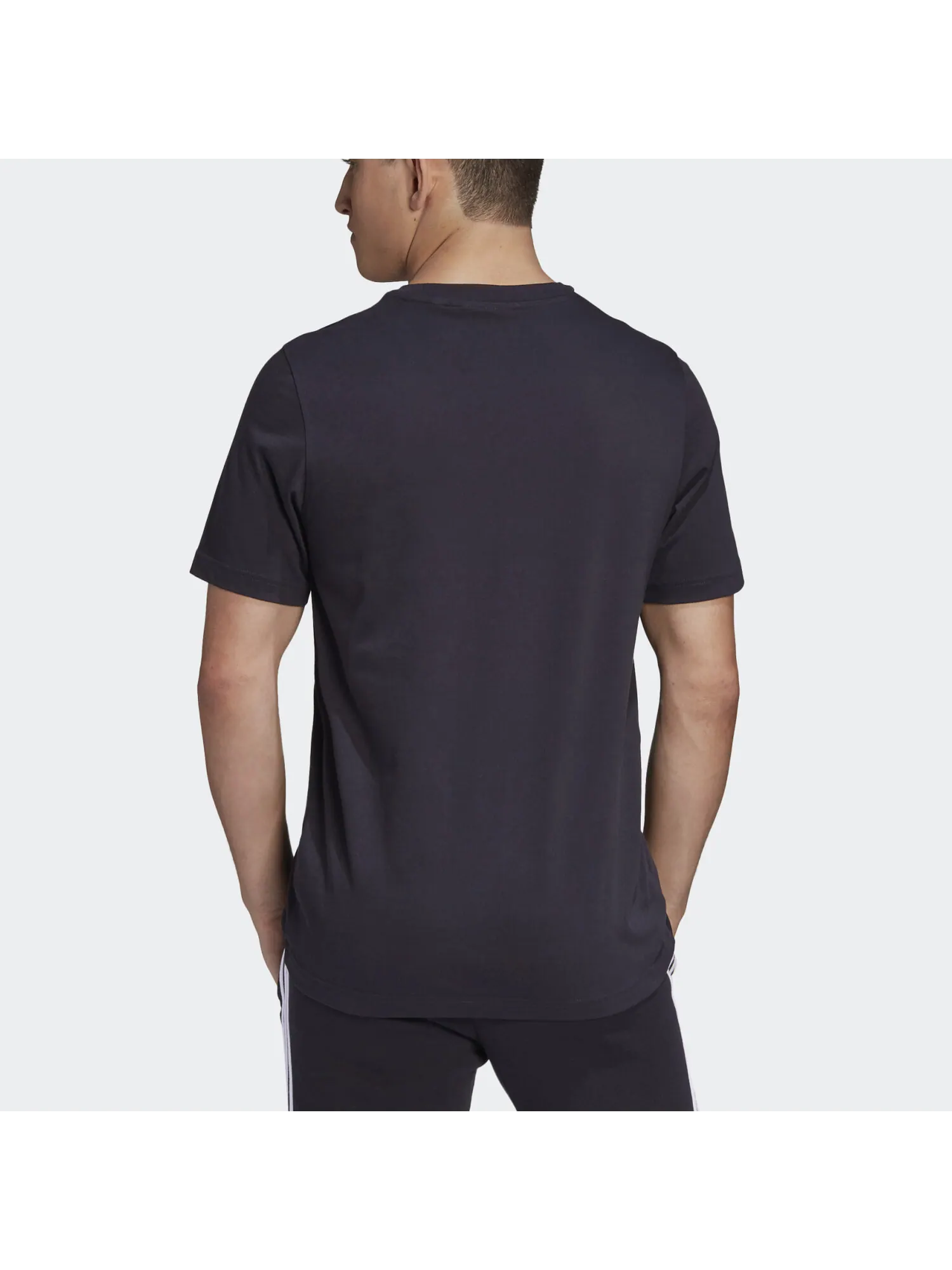 Футболка Adidas Originals Trefoil — изображение 3 из 5, черный