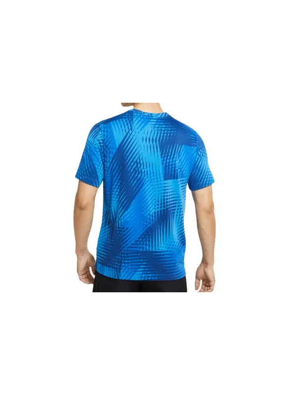 Футболка dri fit смешанные эстафеты бег Nike — изображение 2 из 3, синий
