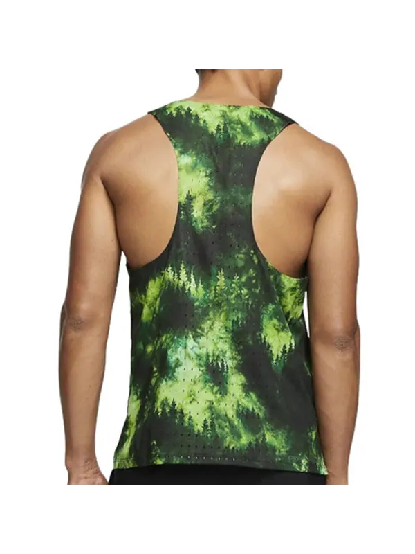Топ Nike Oregon Track Club Aeroswift Singlet 'Green' — изображение 5 из 5, зеленый