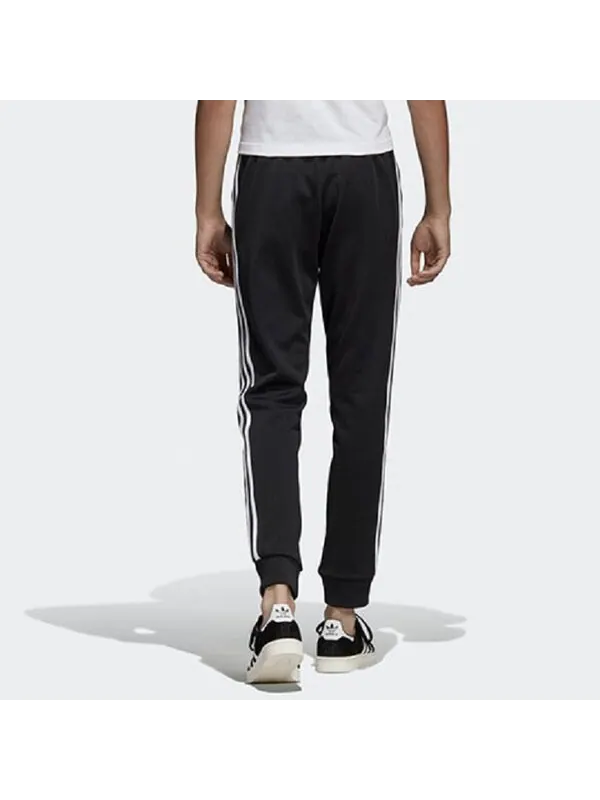 Спортивные штаны adidas originals Men's SST Track Pants in Black — изображение 4 из 4, черный