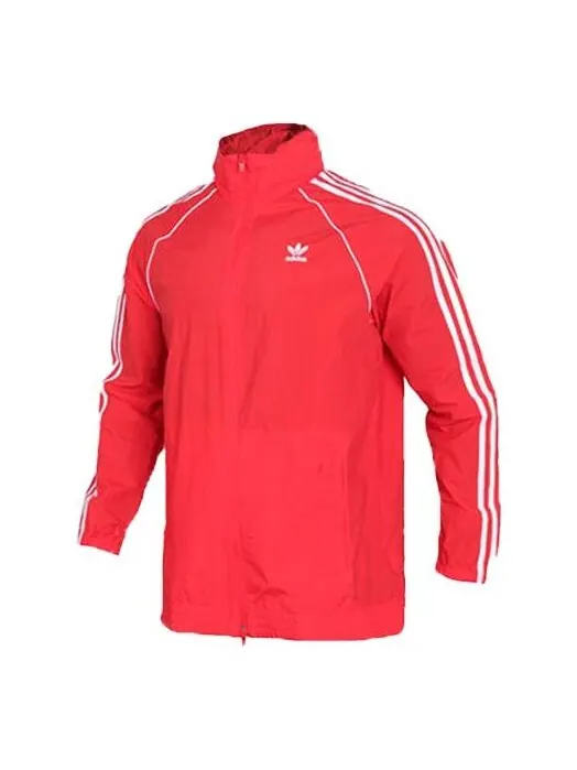 Куртка Men's adidas originals Logo Jacket Red — изображение 1 из 4, красный
