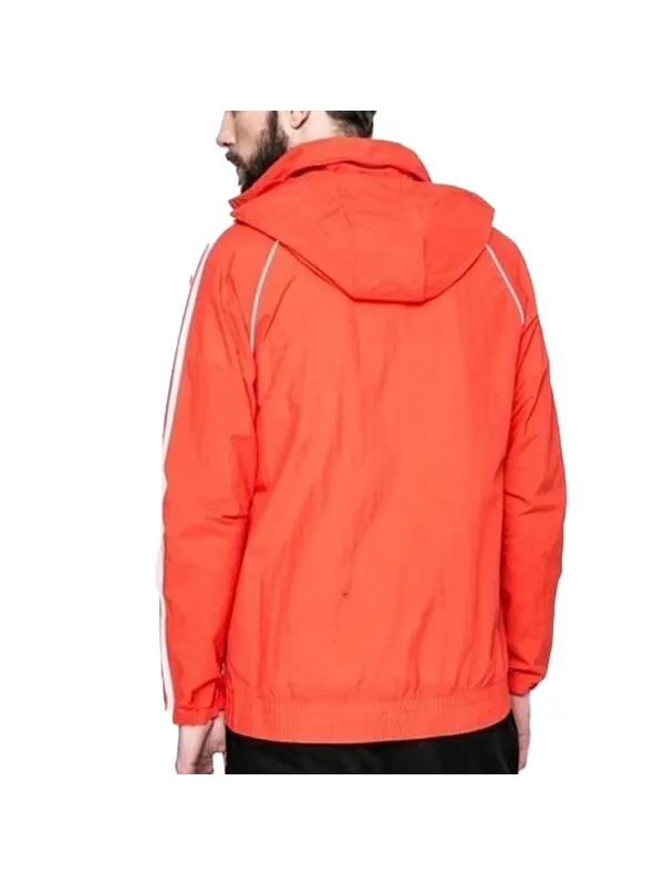 Куртка Men's adidas originals Logo Jacket Red — изображение 4 из 4, красный