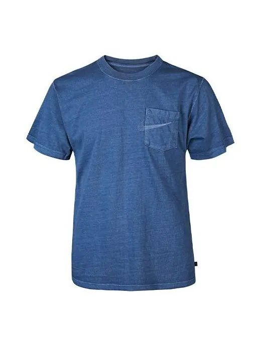 Футболка как m nk sb tee pkt круглый вырез короткий рукав Nike — изображение 1 из 4, темно-синий