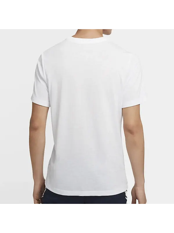 Футболка men's rafa tennis short sleeve white t-shirt Nike — изображение 4 из 4, белый