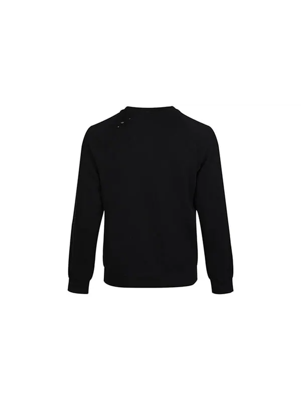 Толстовка Men's Nike Round Neck Pullover Casual Black — изображение 2 из 4, черный