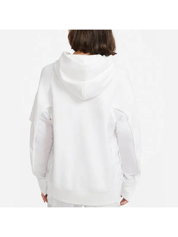 Толстовка x sacai hoodie 'white' Nike — изображение 4 из 4, белый