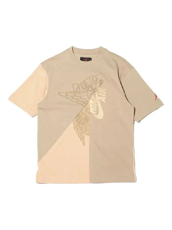 Футболка x cactus jack от travis scott футболка с коротким рукавом Air Jordan — изображение 1 из 2, хаки