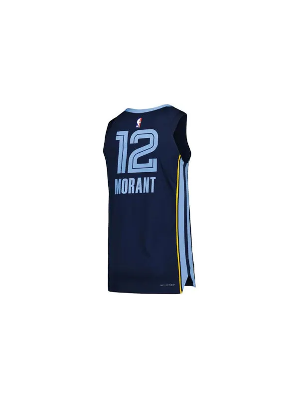 Майка Nike x NBA Memphis Grizzlies Jerseys 'Ja Morant 12' — изображение 2 из 2, синий/серый/мульти