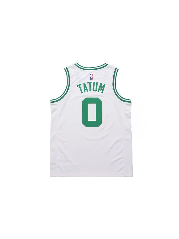 Майка Nike NBA Sports Quick Dry Basketball Jersey/Vest SW Fan Edition 2020 Season Boston Celtics — изображение 2 из 2, белый