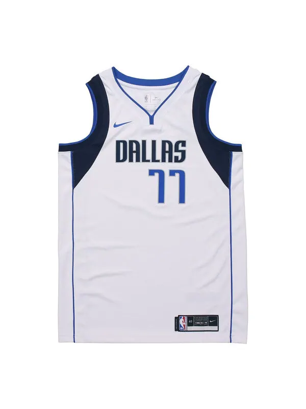Майка Nike NBA Lukas Doncic Mavericks Jersey White — изображение 1 из 4, белый