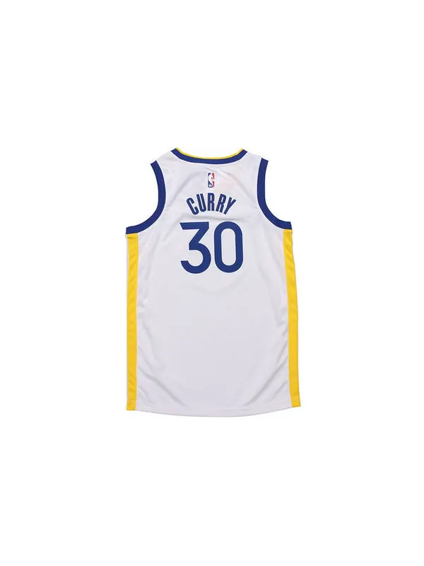 Футболка Golden State Warriors Swingman Джерси Стивен Карри Nike — изображение 2 из 4, белый