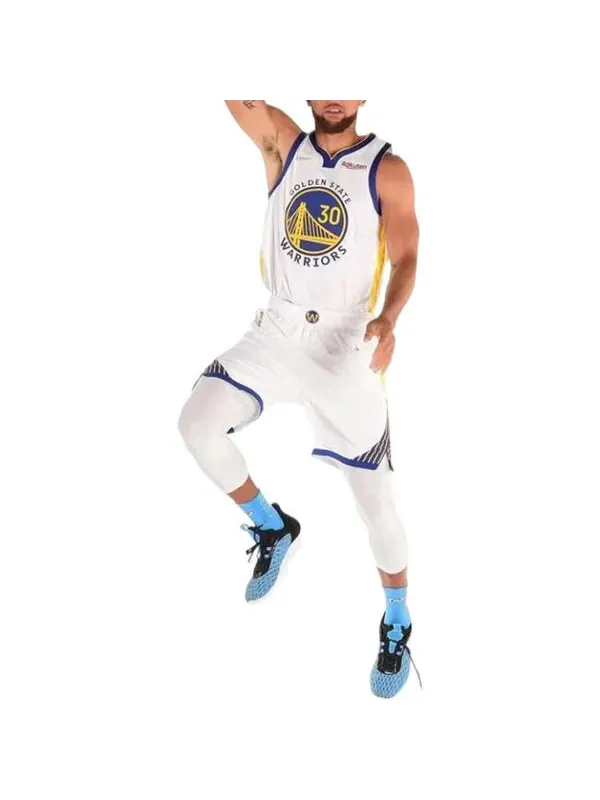 Футболка Golden State Warriors Swingman Джерси Стивен Карри Nike — изображение 4 из 4, белый