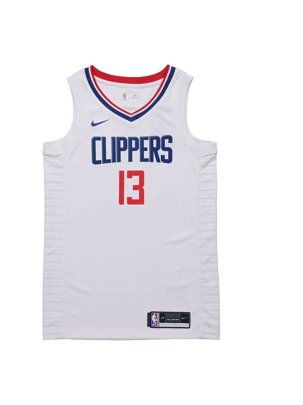 Майка Nike NBA Quick Dry Sports Basketball Jersey 'White Red' — изображение 1 из 2, белый