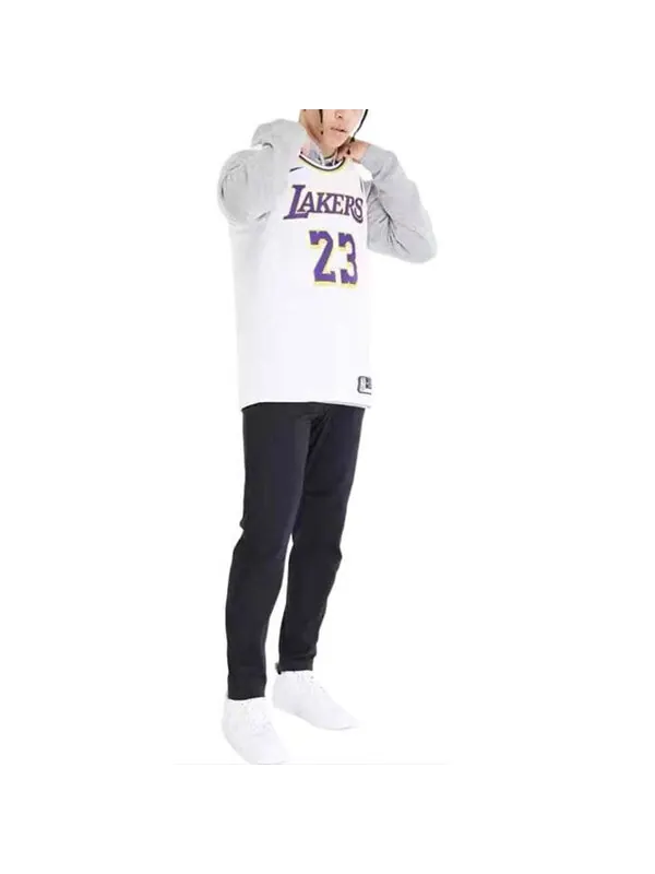 Футболка nba sw20 la lakers 23 leborn james association swingman джерси Nike — изображение 3 из 4, белый
