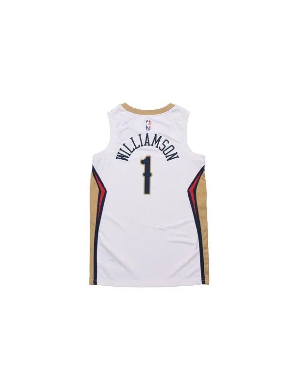 Футболка баскетбольная спортивная майка нба sw fan edition 20 сезон new orleans pelicans zion 1 Nike — изображение 2 из 2