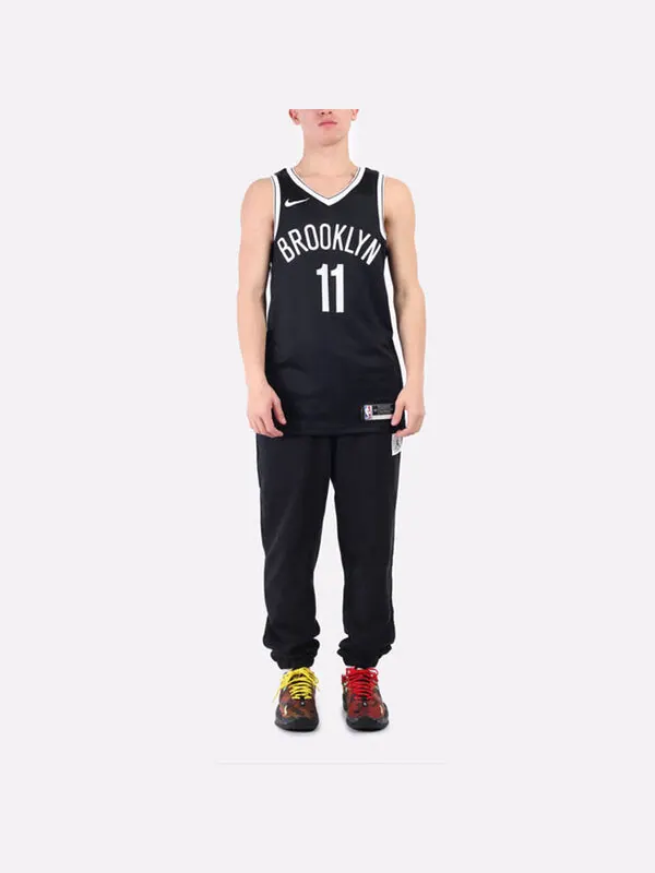 Майка Nike NBA Sports Basketball Jersey/Vest SW Fan Edition 20-21 Season Brooklyn Nets Kyrie Irving — изображение 3 из 4