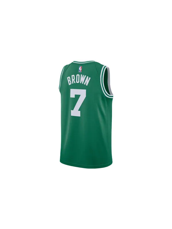 Майка Nike x NBA Boston Celtics Jerseys 'Jaylen Brown 7' — изображение 2 из 2, зеленый