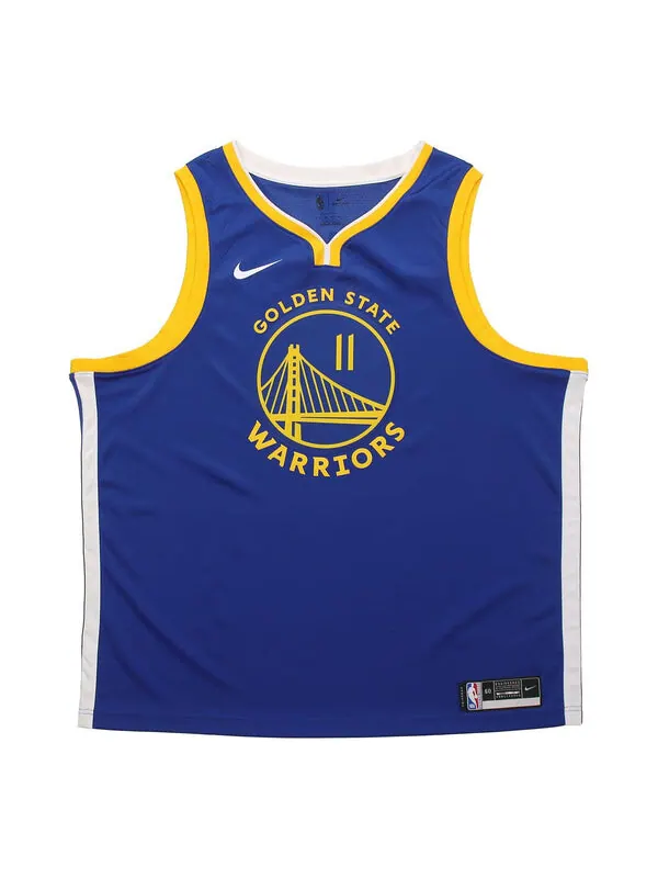 Спортивная футболка golden state warriors swsports jersey men's light grass Nike — изображение 1 из 2, синий