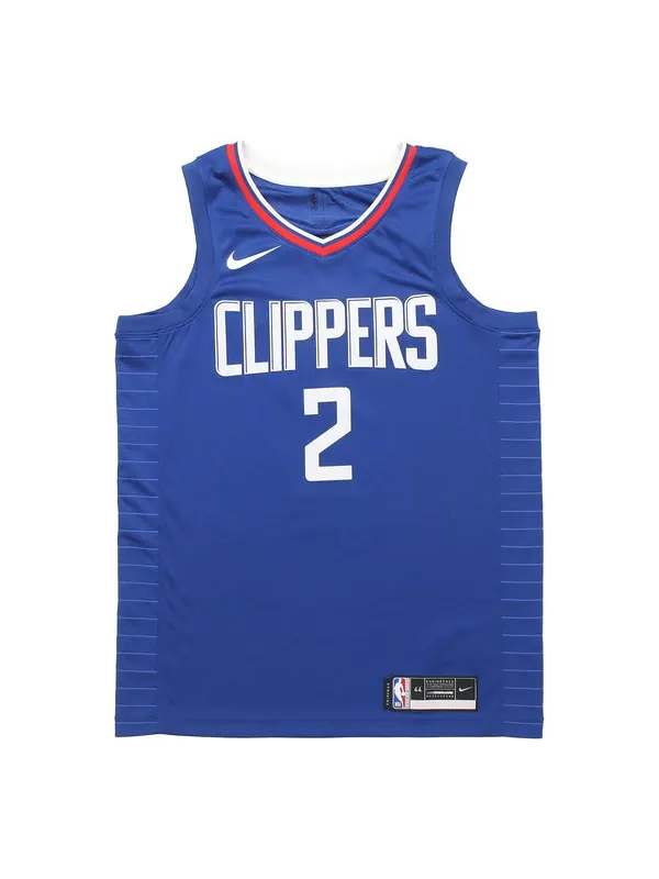Спортивная футболка nba sports basketball jersey sw fan edition los angeles clippers leonard 2 blue Nike — изображение 1 из 4