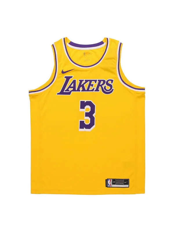Футболка баскетбольная майка жилет nba sports sw fan edition 20 сезон los angeles lakers davis № 3 Nike — изображение 1 из 4