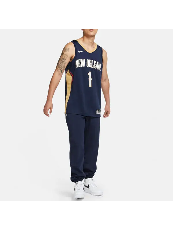 Футболка nba mens swingman джерси 20ss new orleans pelicans williamson 1 баскетбольная рубашка Nike — изображение 3 из 4