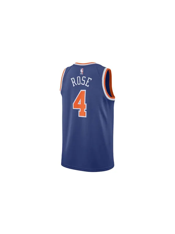 Майка Nike x NBA New York Knick Jerseys 'Derrick Rose 4' — изображение 2 из 2, синий