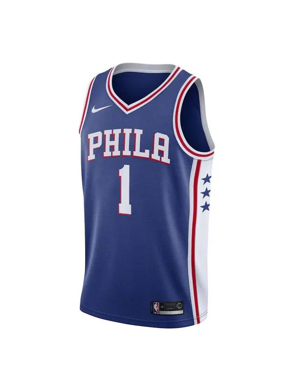 Майка Nike x NBA Philadelphia 76ers 20 Jerseys 'James Harden 1' — изображение 1 из 2, синий
