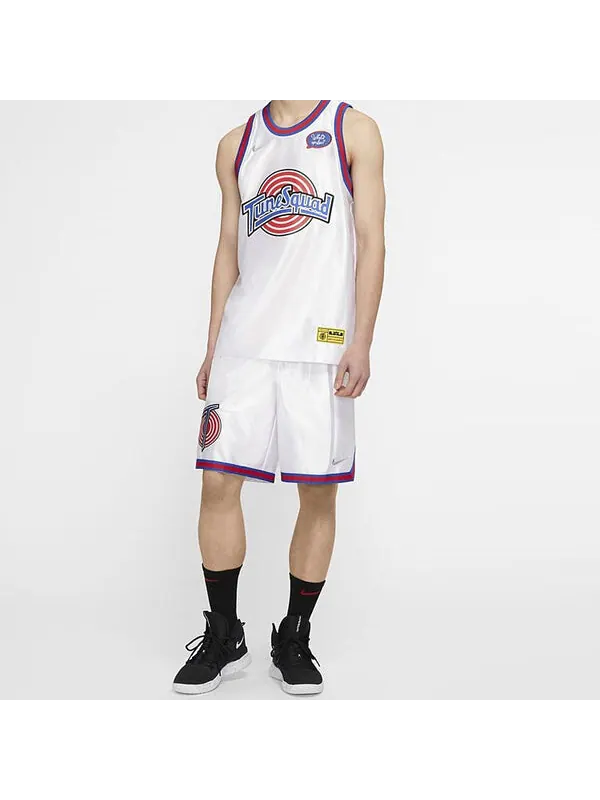 Спортивные шорты Nike Large Dunk 2 Space Jam LeBron James 23 Large Shorts White — изображение 3 из 3, белый