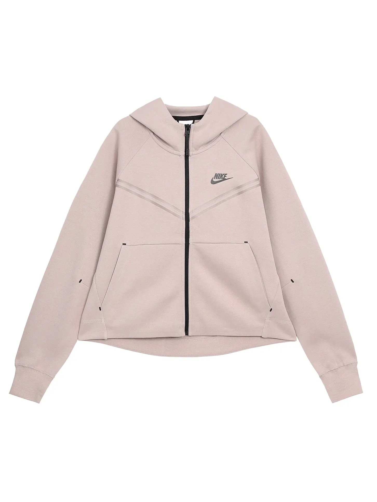 Ветровка Nike Sportswear Tch Flc Wr Hoodie Fz Beyond — изображение 1 из 5, серый/коричневый/черный