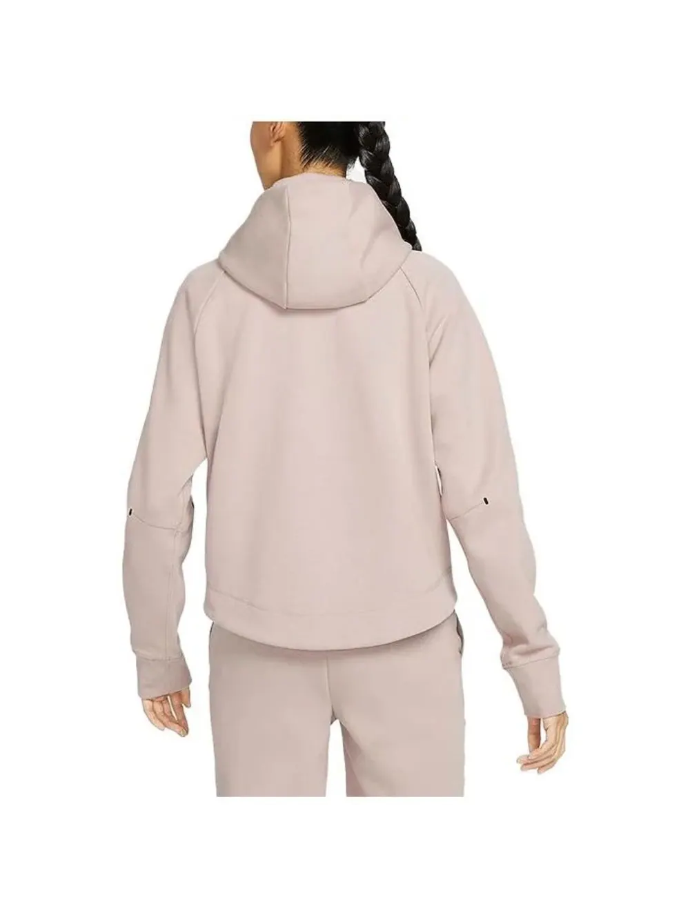 Ветровка Nike Sportswear Tch Flc Wr Hoodie Fz Beyond — изображение 4 из 5, серый/коричневый/черный