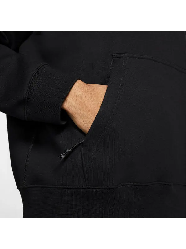 Толстовка Nike ACG Fleece Hoodie 'Black' — изображение 3 из 4, черный