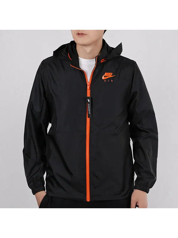 Куртка Nike Sportswear Full-length zipper Cardigan Jacket Black — изображение 3 из 4, черный