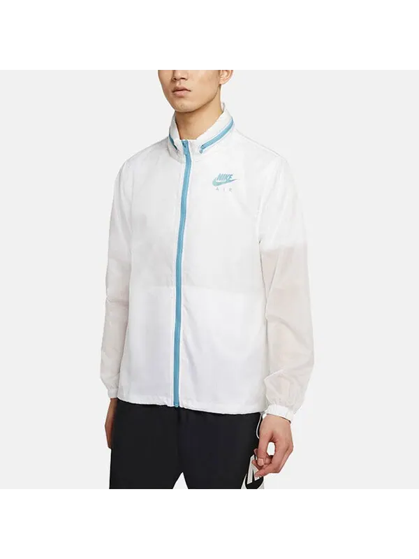 Куртка Nike Sportswear Full-length zipper Cardigan Jacket White — изображение 3 из 4, белый