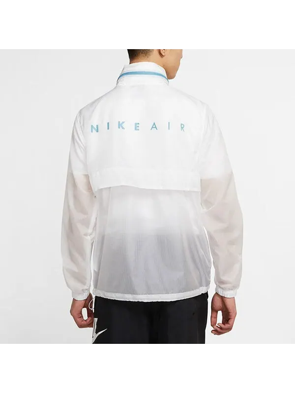 Куртка Nike Sportswear Full-length zipper Cardigan Jacket White — изображение 4 из 4, белый
