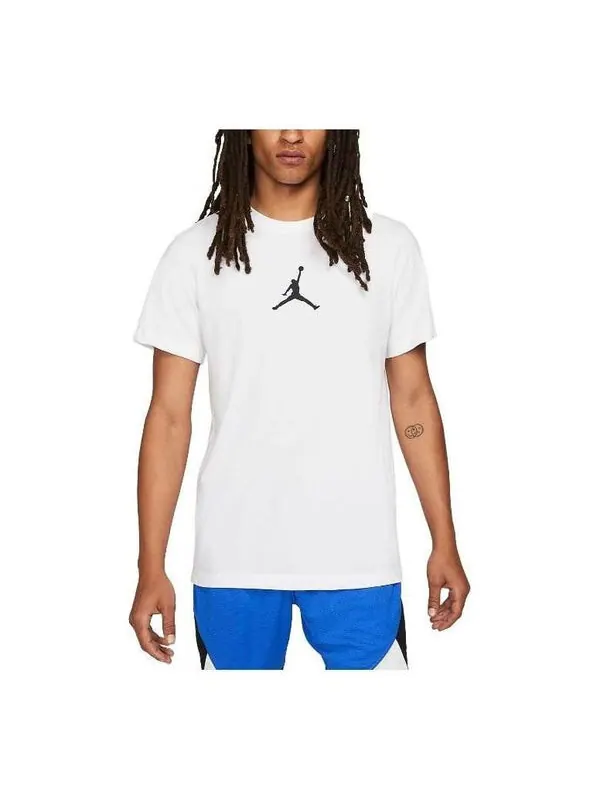 Футболка jumpman Air Jordan — изображение 1 из 1, белый/черный