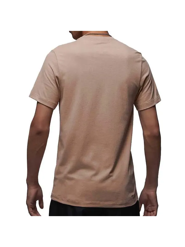 Футболка Air Jordan Jumpman Logo T-shirt 'Hemp' — изображение 2 из 2, конопляный