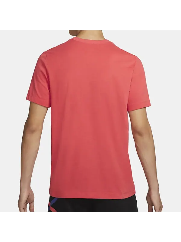 Футболка men's jumpman dfct ss crew round neck short sleeve small red t-shirt Air Jordan — изображение 2 из 3, красный